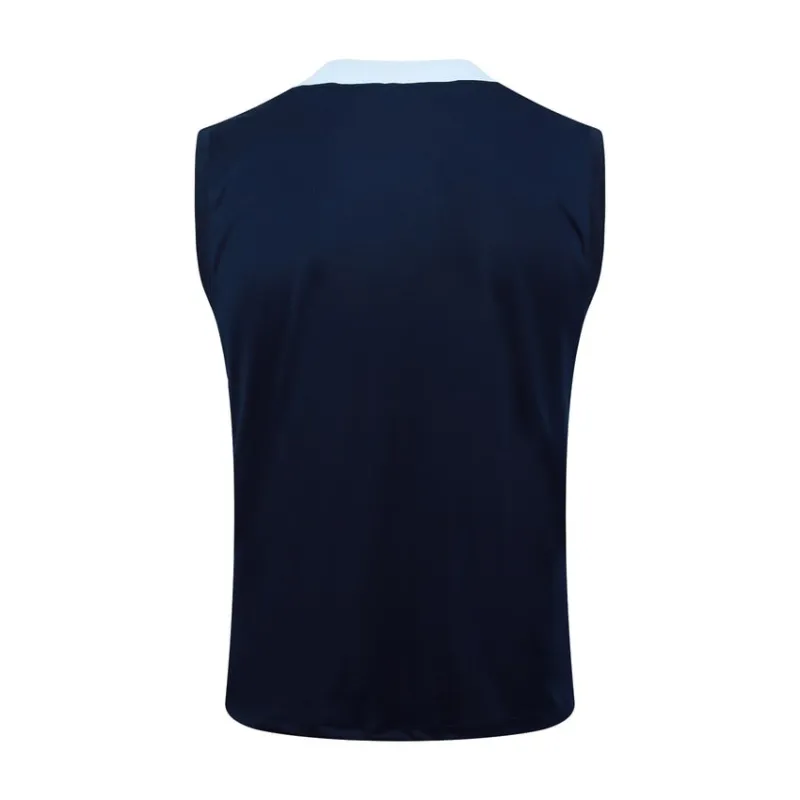 Die Weste und die Shorts der französischen Nationalmannschaft für die Saison 2024/25 - blau.