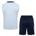 Le gilet et les shorts de l'équipe de France pour la saison 2024/25 - blanc clair.
