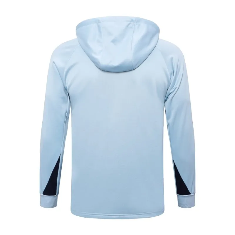 Le survêtement avec capuche et les pantalons de l'équipe de France pour la saison 2024/25 - blanc.