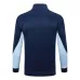 Die Sportjacke und die Hosen der französischen Nationalmannschaft 2024/25 - blau