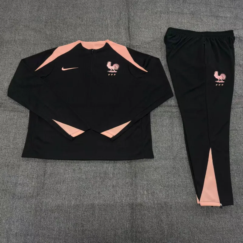 France 2025/26 Conjunto Deportivo Infantil Negro