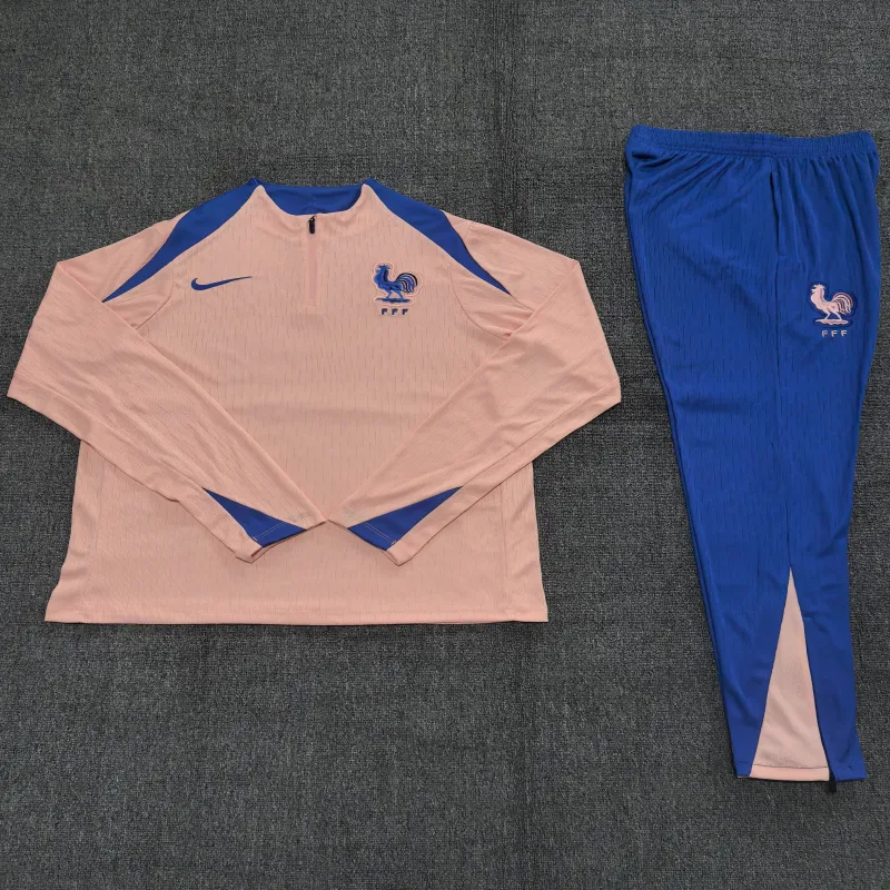France 2025/26 Ensemble Sport Enfant Rose
