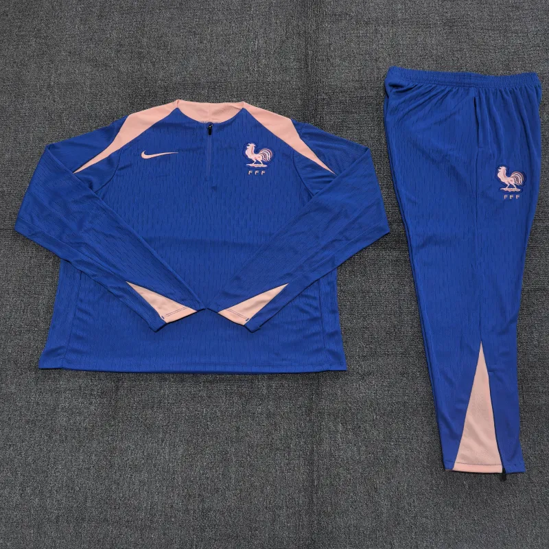 France 2025/26 Ensemble Sport Enfant Bleu