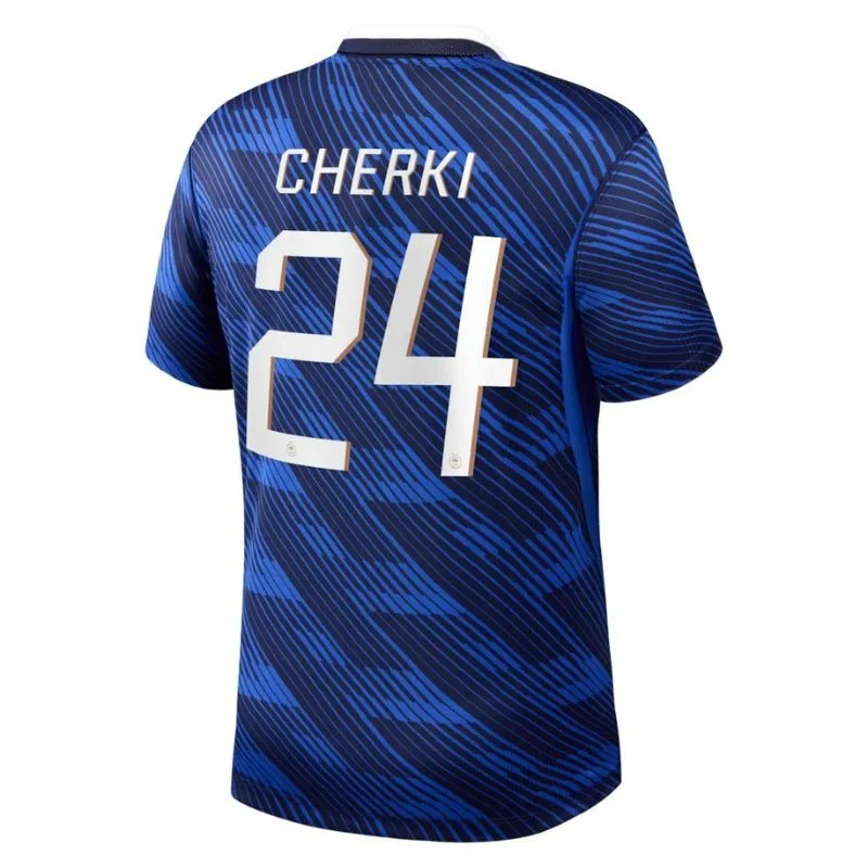 Frankreich CHERKI WM 2026 Heimtrikot blau