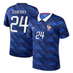 Francia CHERKI Coppa del Mondo 2026 maglia casa blu