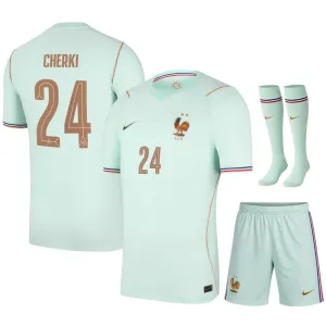 Francia CHERKI 2026/27 Maglia Trasferta Bambino Verde