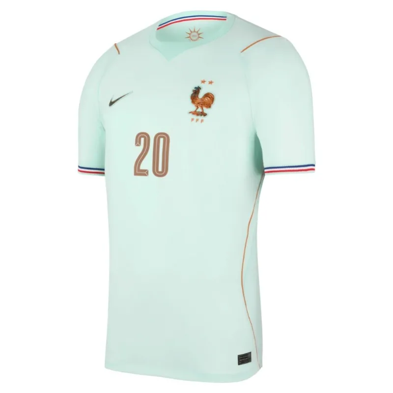 Frankreich DOUE 2026/27 Auswärtstrikot Grün