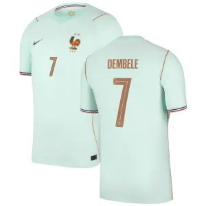 Francia DEMBELE Coppa del Mondo 2026 maglia trasferta verde