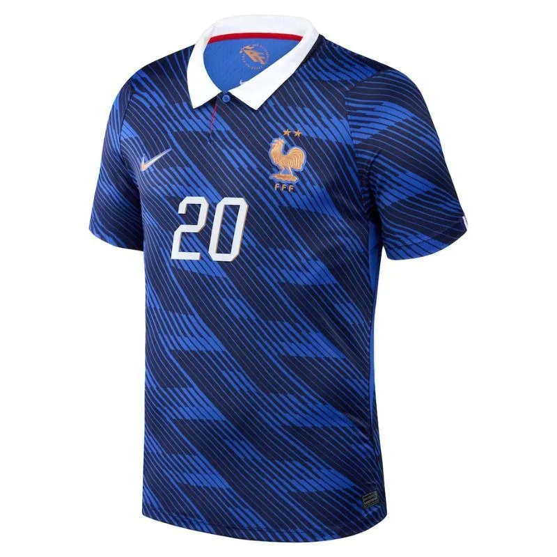 Frankreich DOUE WM 2026 Heimtrikot blau