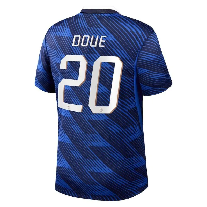 Frankreich DOUE WM 2026 Heimtrikot blau