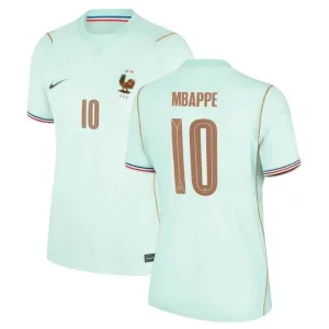 Francia MBAPPE Coppa del Mondo 2026 maglia trasferta donna verde