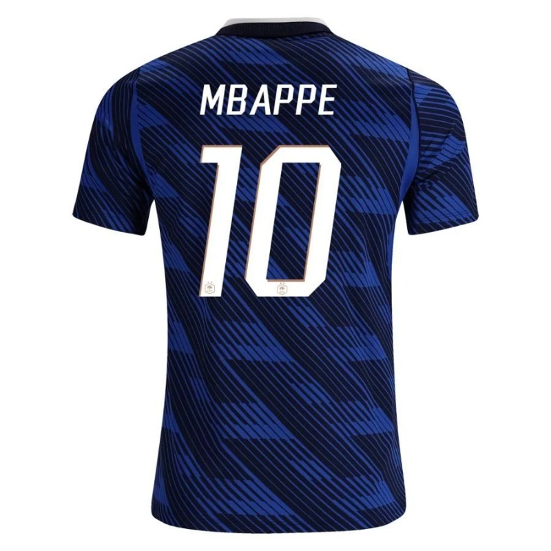 Frankreich MBAPPE WM 2026 Kinder Heimtrikot blau