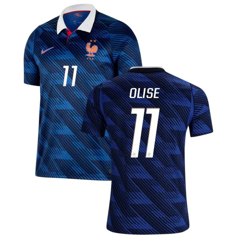 Francia OLISE Copa Mundial 2026 camiseta local azul