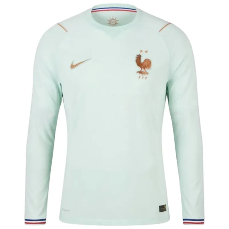 Camiseta Francia Visitante Manga Larga Mundial 2026/27