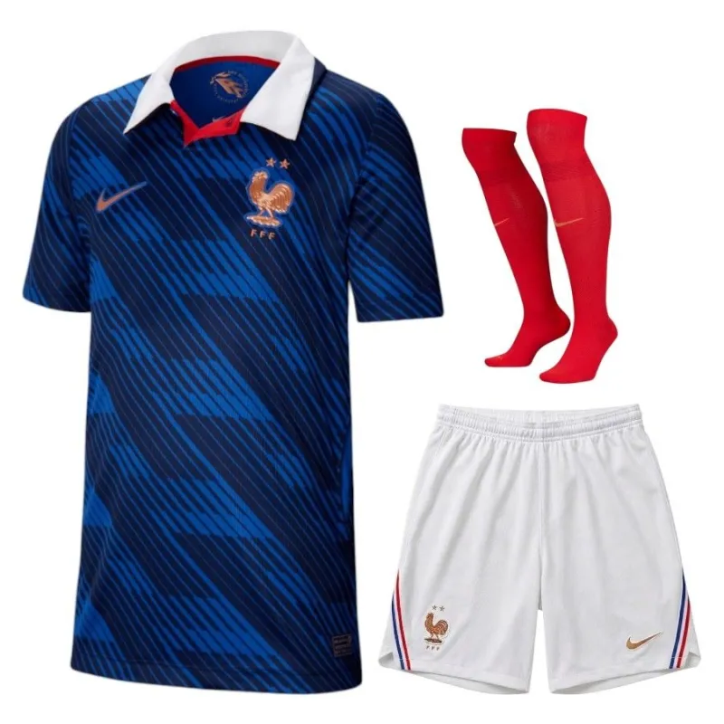 Frankreich 2026 WM Heimkinderkit Blau