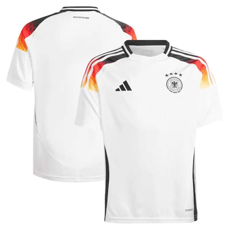 Le maillot domicile pour enfants de l'Allemagne 2024/25 - Blanc