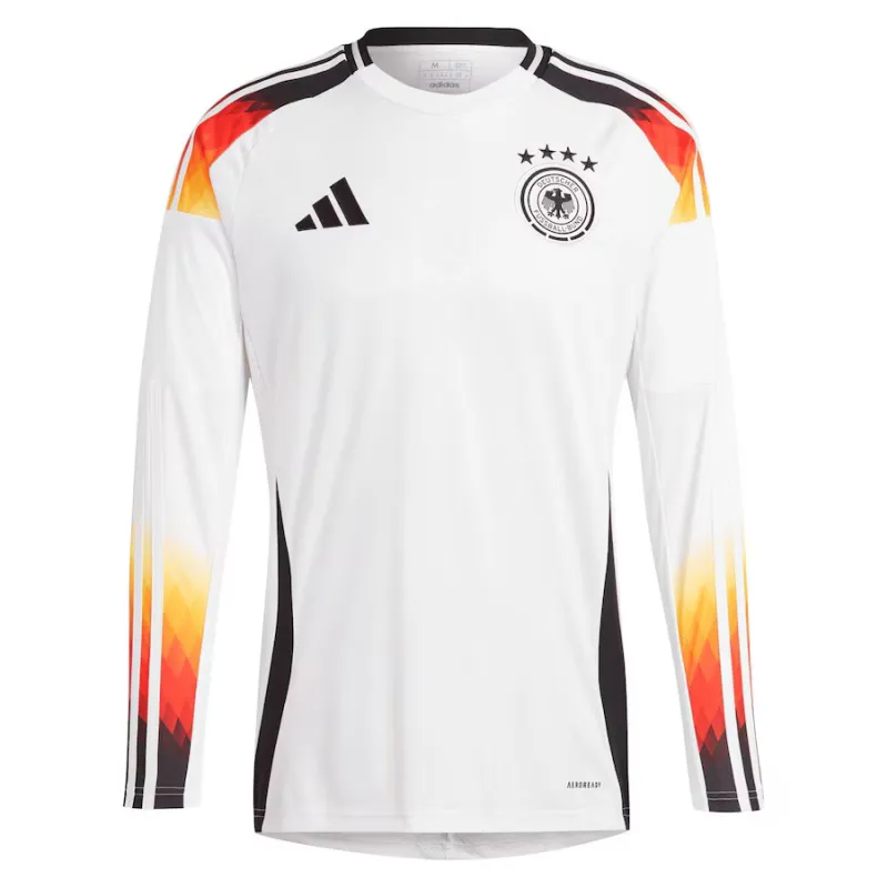 La camiseta de local de manga larga de Alemania 2024/25 - Blanca