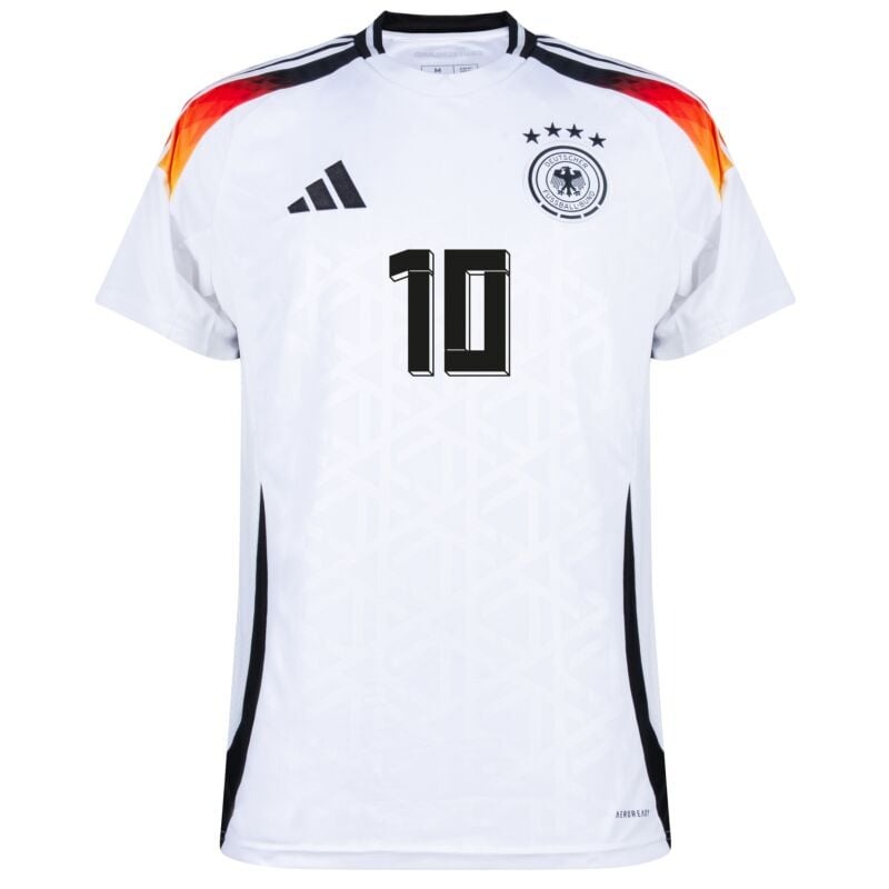 Le kit pour enfants domicile de Jamal Musiala 2024/25 - Blanc
