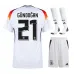 Le kit pour enfants domicile d'Ilkay Gündoğan 2024/25 - Blanc