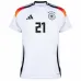 Le kit pour enfants domicile d'Ilkay Gündoğan 2024/25 - Blanc
