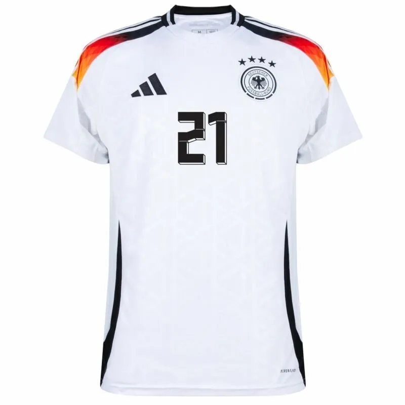 Le kit pour enfants domicile d'Ilkay Gündoğan 2024/25 - Blanc