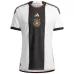 Le maillot de domicile en version joueur de l'Allemagne pour la Coupe du monde FIFA 2022 - Blanc