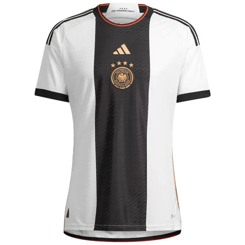 Le maillot de domicile en version joueur de l'Allemagne pour la Coupe du monde FIFA 2022 - Blanc