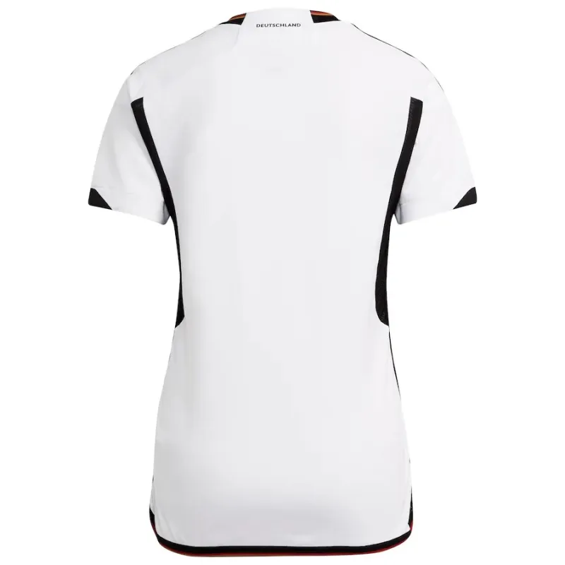 La camiseta femenina de casa de Alemania para la Copa del mundo FIFA 2022 - Blanca