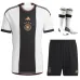 Ensemble Maillot domicile Allemagne 2022 Coupe du Monde - Enfants - Blanc