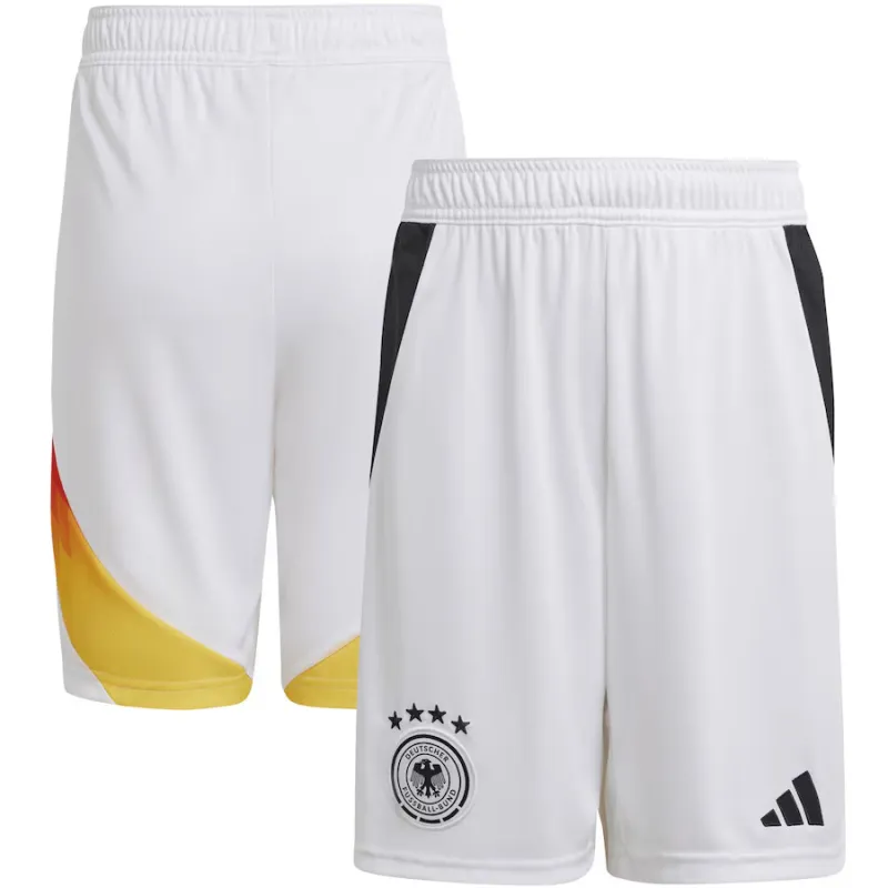 Les short domicile de l'Allemagne 2024/25 - Blanc