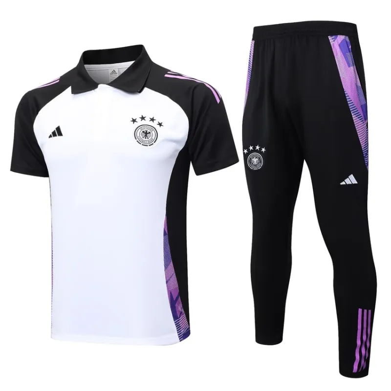 Deutsche 2024/25 POLO Sportbekleidung + Hosen - weiß