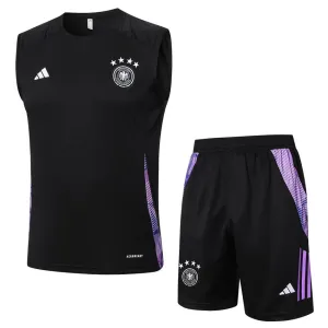 Gilet + Shorts de l'Allemagne 2024/25 - Noir