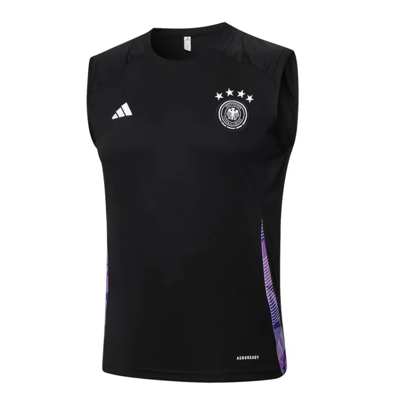 Gilet + Shorts de l'Allemagne 2024/25 - Noir