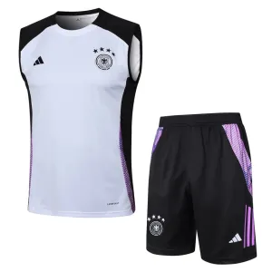 Veste + Shorts de l'Allemagne 2024/25 - Blanc