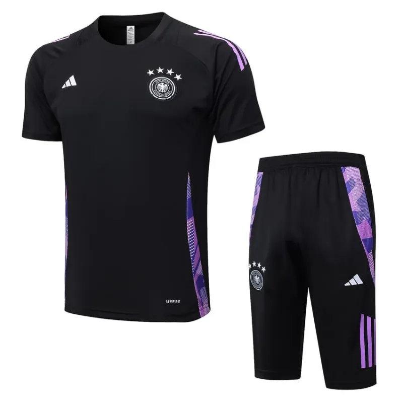 Germany's 2024/25 training suit + shorts - Black