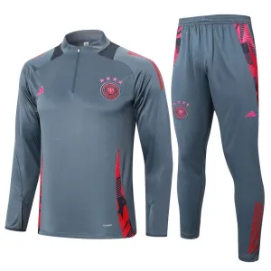 Vêtements de sport + pantalons de l'Allemagne 2024/25 - Gris