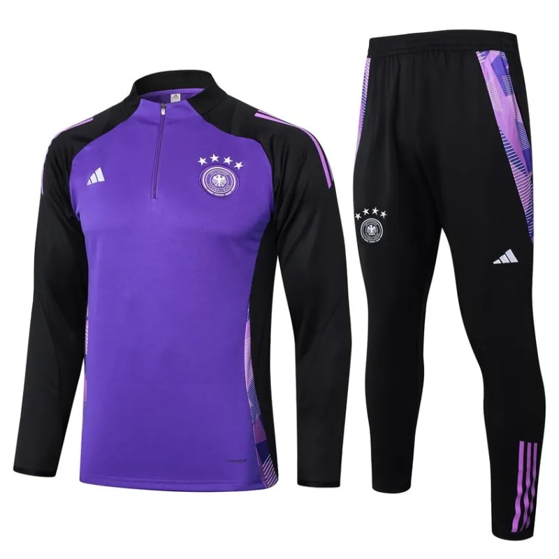 Ropa de deporte + pantalones de Alemania 2024/25 - Púrpura