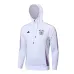Conjunto chándal Alemania 2024/25 blanco con capucha y pantalón