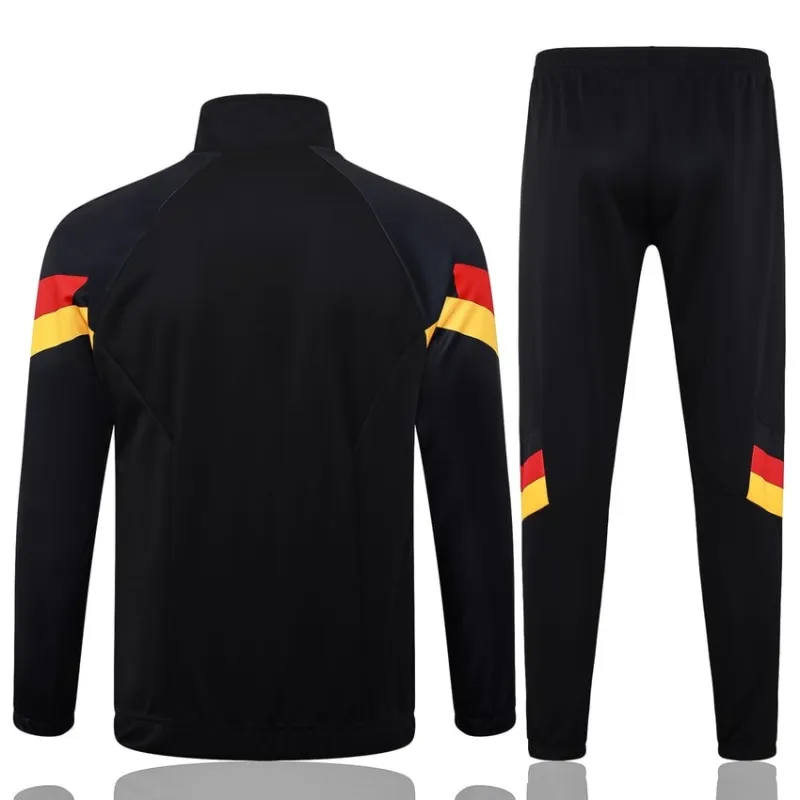 Veste de sport + pantalons de l'Allemagne 2024/25 - Noir