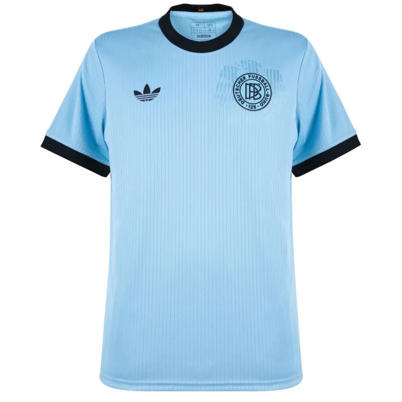 Deutschland 125. Jahrestag Torwart-Trikot - Fan-Version - Cyan