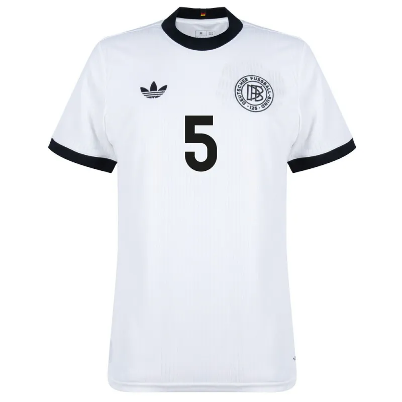 Maillot d'Allemagne 125e Anniversaire Beckenbauer - Version Supporter - Blanc
