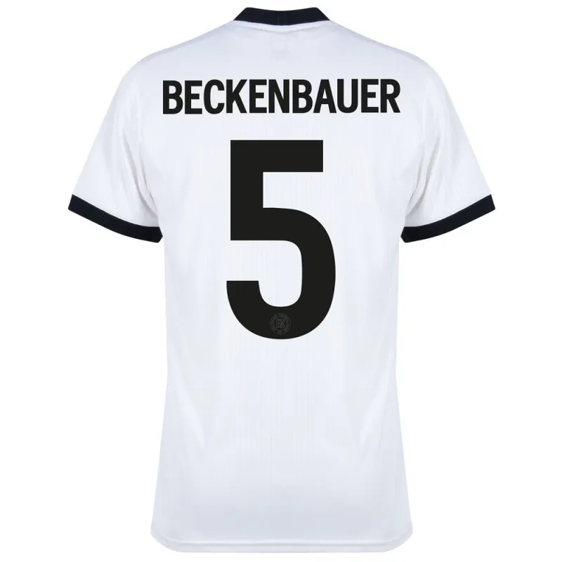 Maillot d'Allemagne 125e Anniversaire Beckenbauer - Version Supporter - Blanc