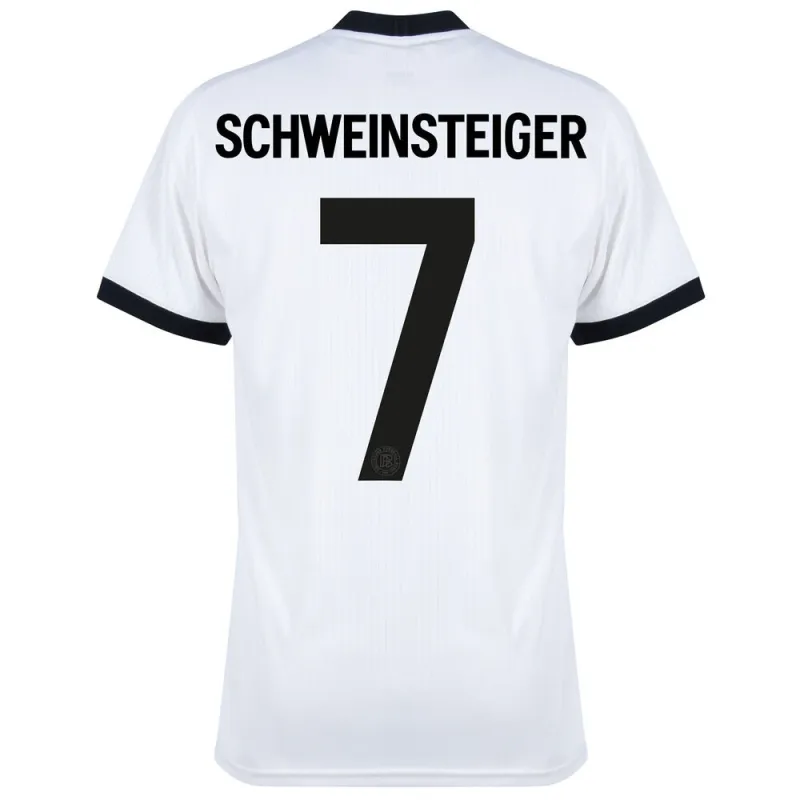 Maglia Germania 125° Compleanno Schweinsteiger - Versione Tifoso - Bianca
