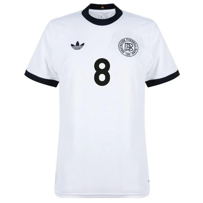 Kroos Germany 125th Anniversary Jersey - Fan Version - White