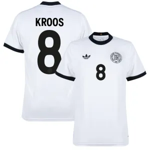 Maillot d'Allemagne 125e Anniversaire Kroos - Version Supporter - Blanc