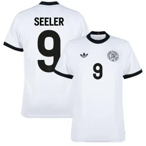 Maillot d'Allemagne 125e Anniversaire Seeler - Version Supporter - Blanc