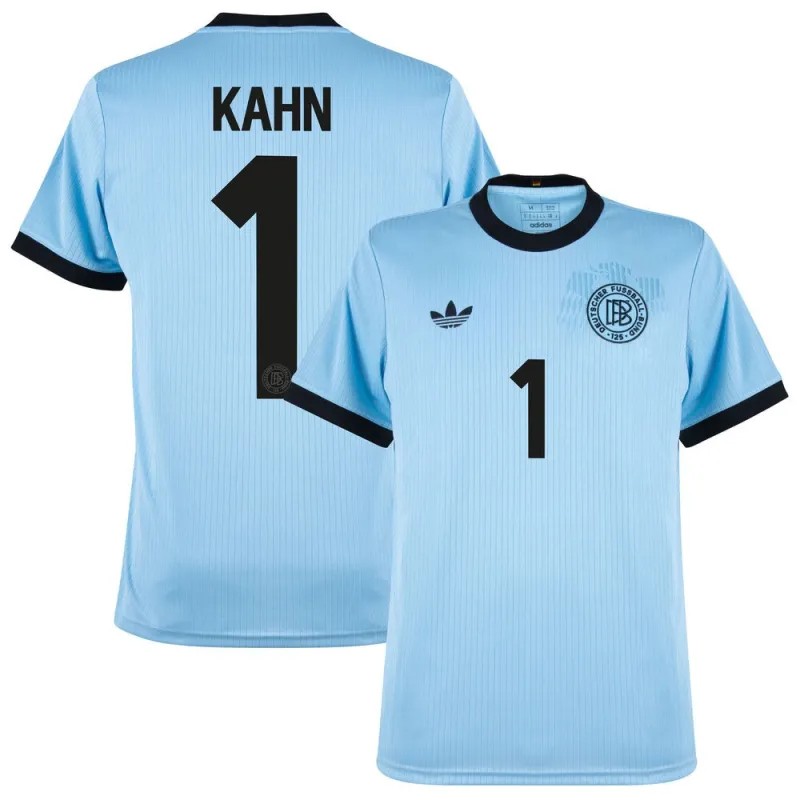 Maillot Gardien d'Allemagne 125e Anniversaire Kahn - Cyan