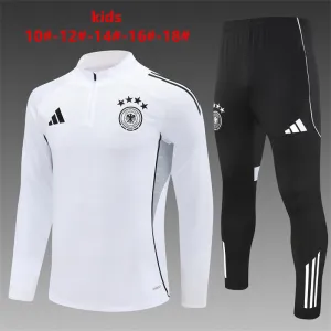 Allemagne 2025/26 Ensemble Sport Enfant blanc