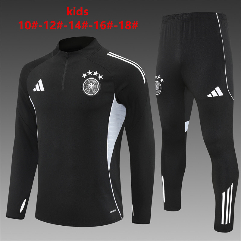 Alemania 2025/26 Conjunto Deportivo Infantil negro