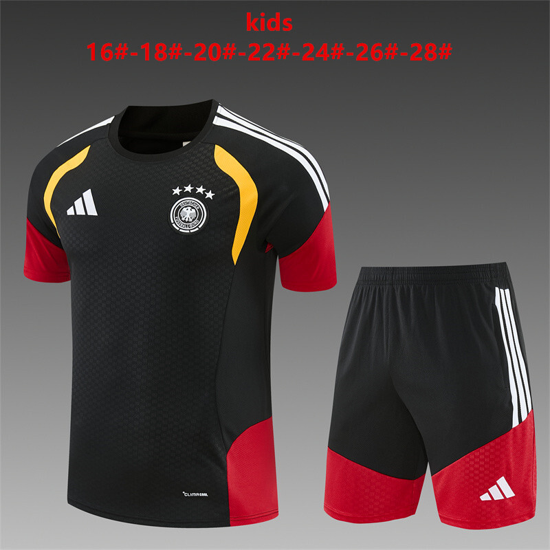 Allemagne 2026/27 Ensemble Entraînement Enfan noir